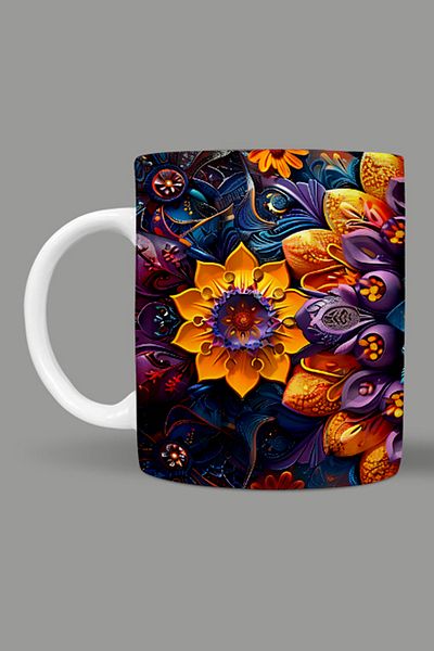 Fizello Mandala Themed Mug