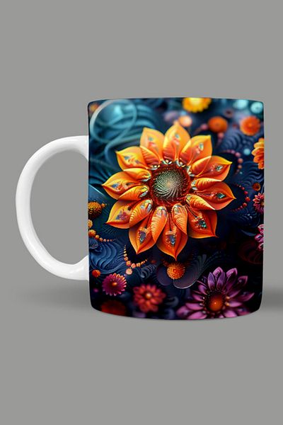 Fizello Mandala Themed Mug