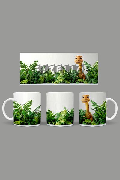 Fizello Cute Dinosaurs - Cute Dinosaur Themed Mug