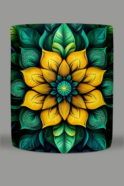 Fizello Mandala Themed Mug