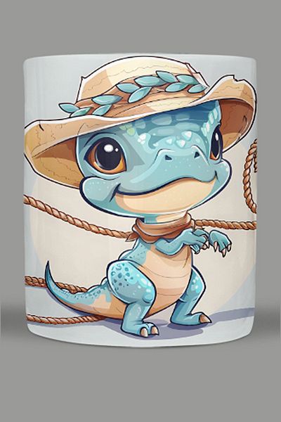 Fizello Cute Dinosaurs - Cute Dinosaur Themed Mug