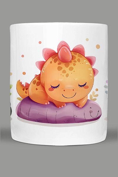 Fizello Cute Dinosaurs - Cute Dinosaur Themed Mug