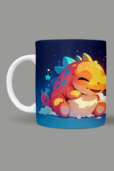 Fizello Cute Dinosaurs - Cute Dinosaur Themed Mug