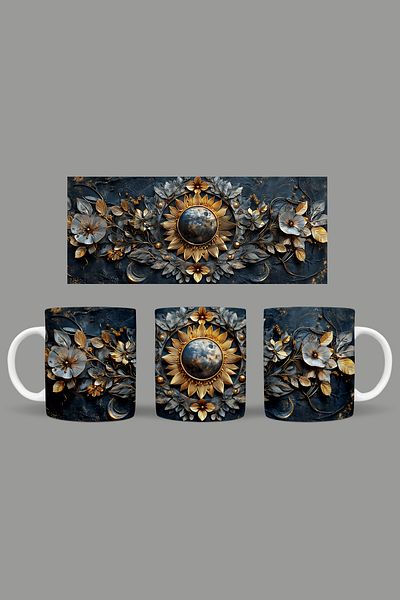 Fizello Mandala Themed Mug