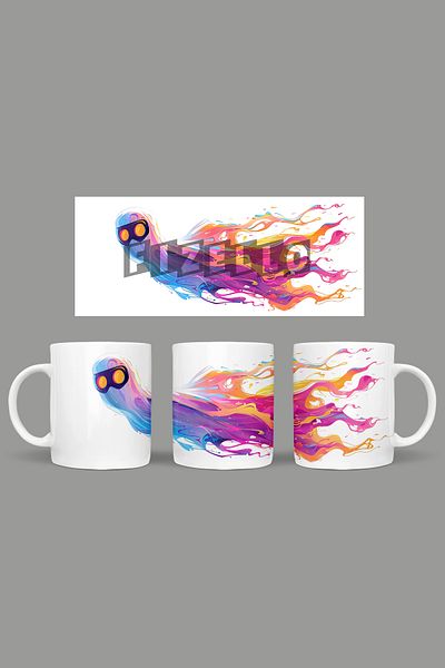 Fizello Cute Ghots - Cute Ghots Themed Mug