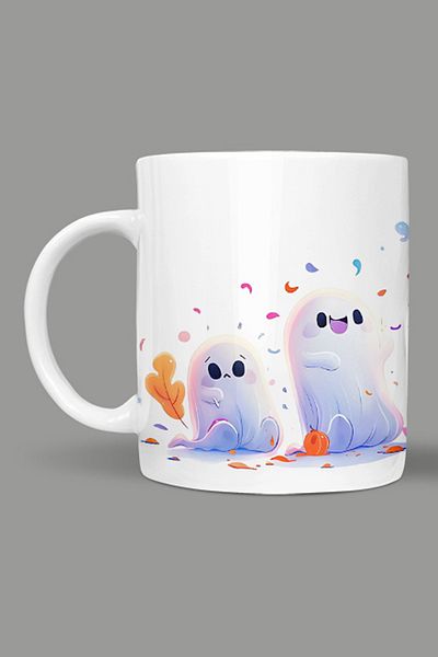 Fizello Cute Ghots - Cute Ghots Themed Mug