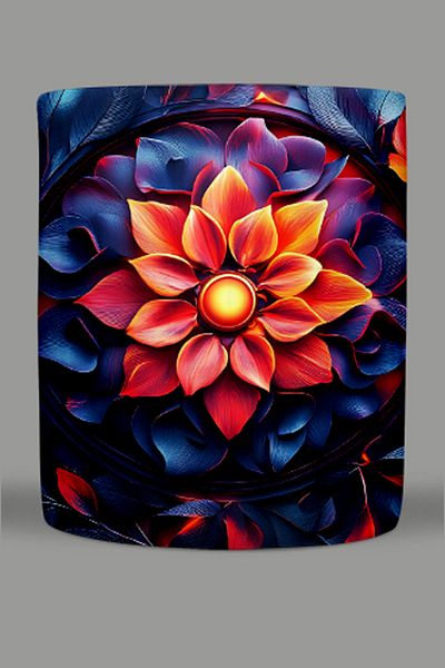 Fizello Mandala Themed Mug