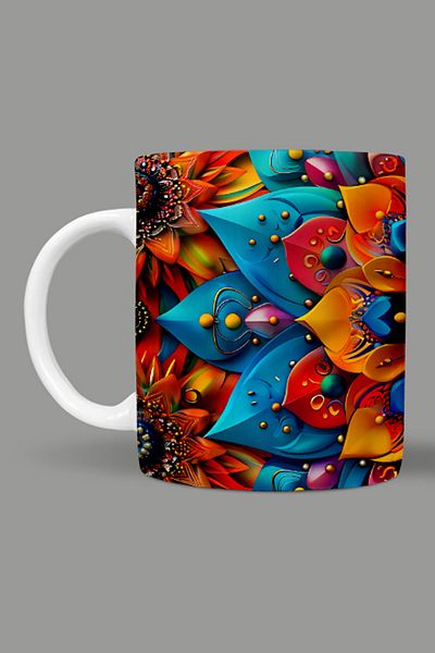 Fizello Mandala Themed Mug