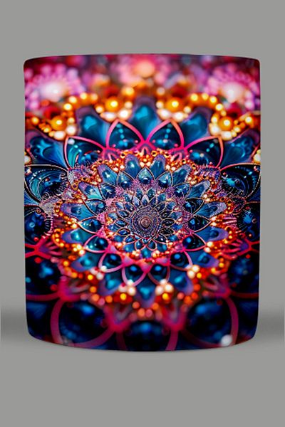 Fizello Mandala Themed Mug
