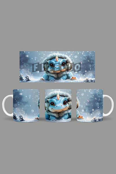 Fizello Cute Dinosaurs - Cute Dinosaur Themed Mug