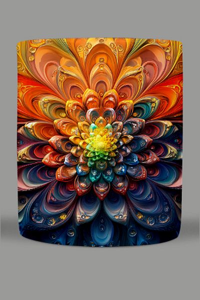 Fizello Mandala Themed Mug