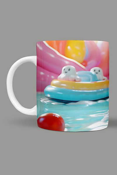 Fizello Cute Ghots - Cute Ghots Themed Mug
