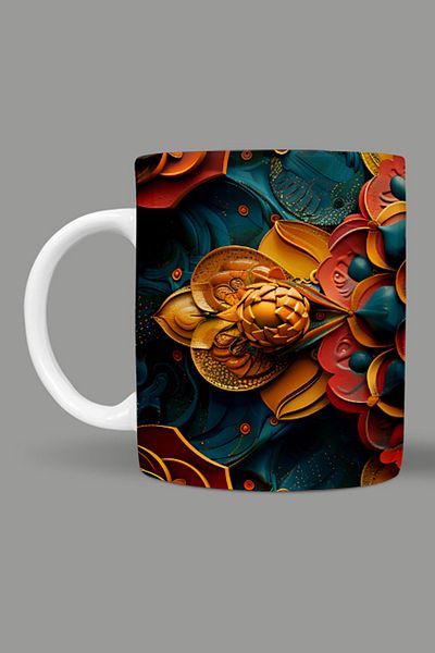Fizello Mandala Themed Mug