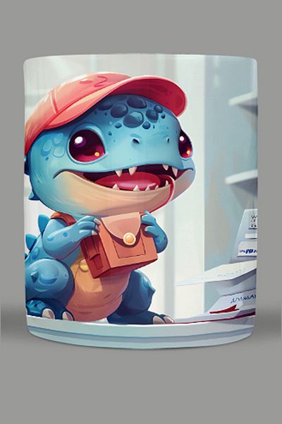 Fizello Cute Dinosaurs - Cute Dinosaur Themed Mug