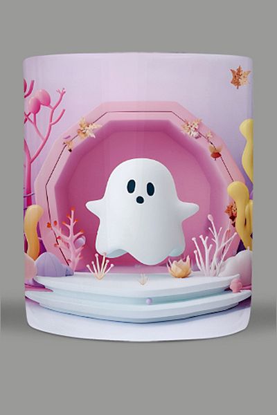 Fizello Cute Ghots - Cute Ghots Themed Mug