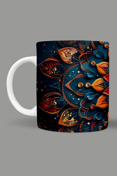 Fizello Mandala Themed Mug