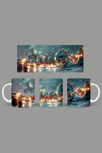 Fizello Cute Dinosaurs - Cute Dinosaur Themed Mug