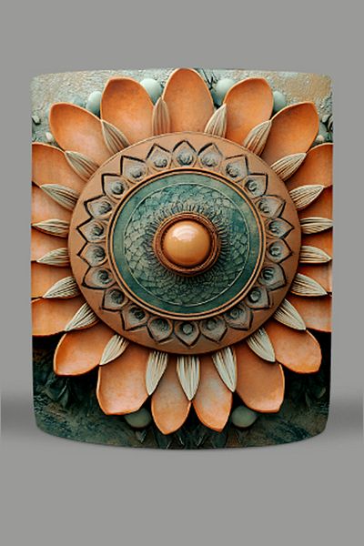 Fizello Mandala Themed Mug