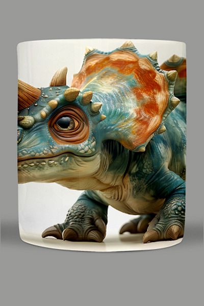 Fizello Cute Dinosaurs - Cute Dinosaur Themed Mug