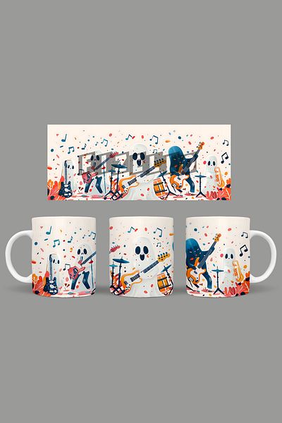 Fizello Cute Ghots - Cute Ghots Themed Mug