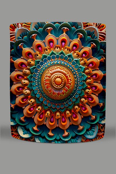 Fizello Mandala Themed Mug