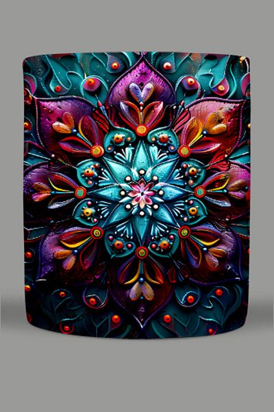 Fizello Mandala Themed Mug