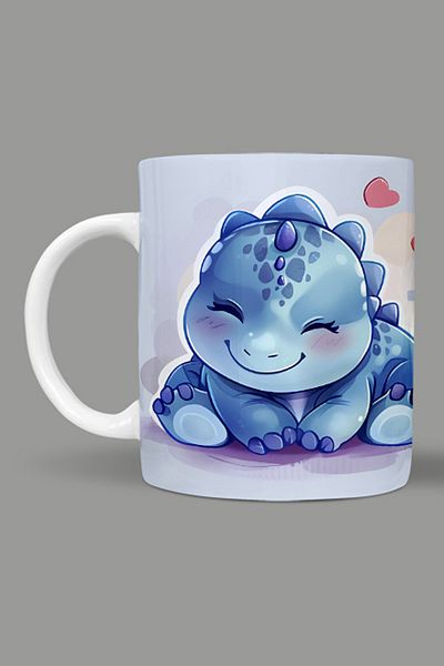 Fizello Cute Dinosaurs - Cute Dinosaur Themed Mug