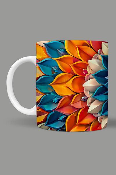 Fizello Mandala Themed Mug