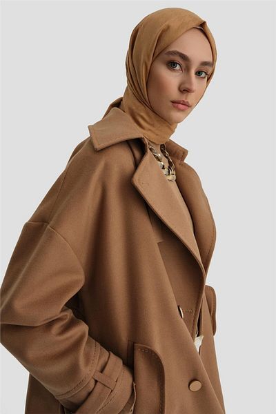 Armine 24k7612 Μοντέλο Camel Coat