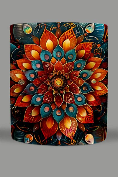 Fizello Mandala Themed Mug