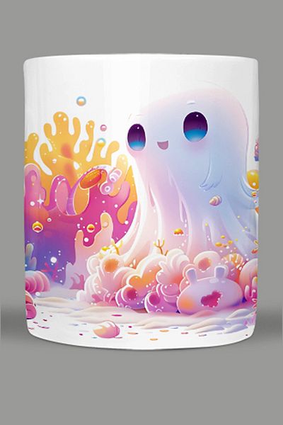 Fizello Cute Ghots - Cute Ghots Themed Mug