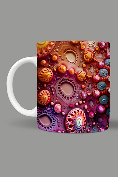 Fizello Mandala Themed Mug