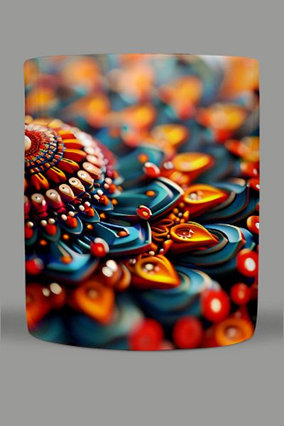 Fizello Mandala Themed Mug
