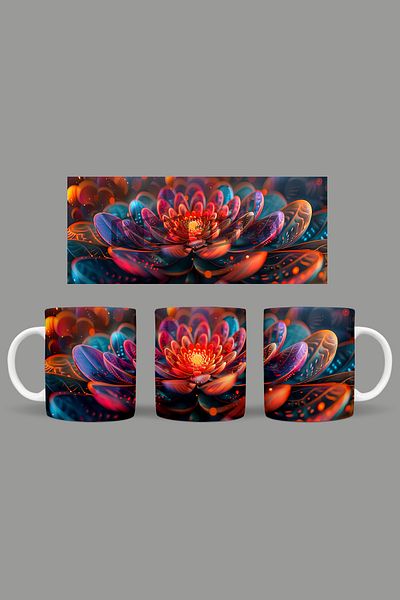 Fizello Mandala Themed Mug