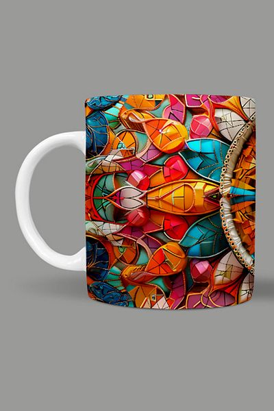 Fizello Mandala Themed Mug
