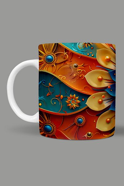 Fizello Mandala Themed Mug