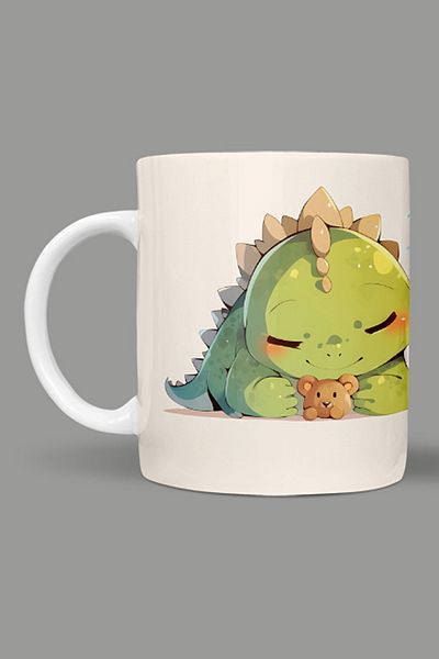 Fizello Cute Dinosaurs - Cute Dinosaur Themed Mug