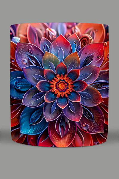 Fizello Mandala Themed Mug