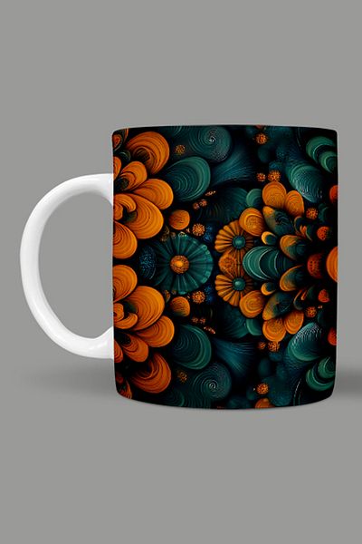 Fizello Mandala Themed Mug