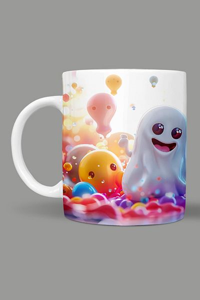 Fizello Cute Ghots - Cute Ghots Themed Mug