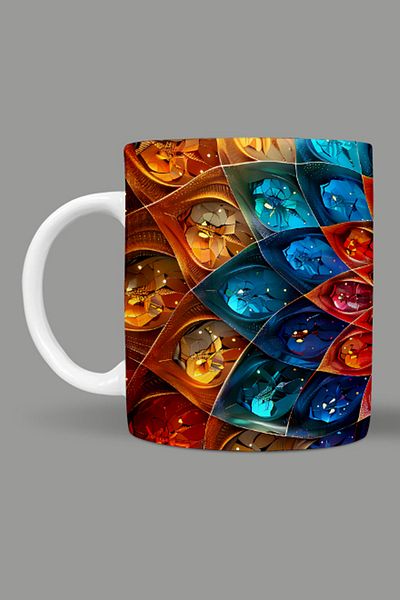 Fizello Mandala Themed Mug