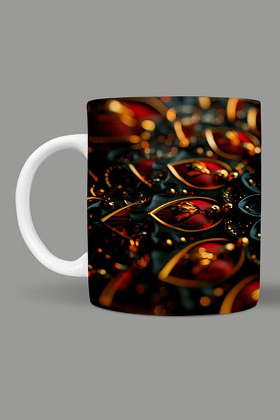 Fizello Mandala Themed Mug
