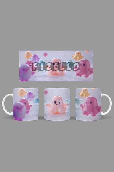 Fizello Cute Ghots - Cute Ghots Themed Mug