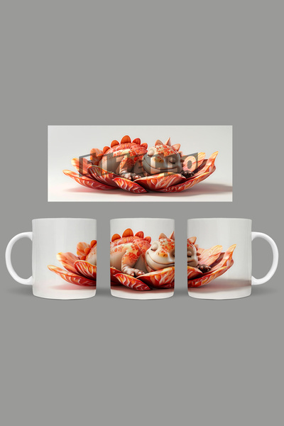 Fizello الديناصورات اللطيفة - كوب لطيف على شكل ديناصور