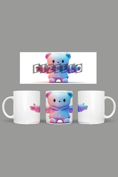 Fizello Cute Ghots - Cute Ghots Themed Mug