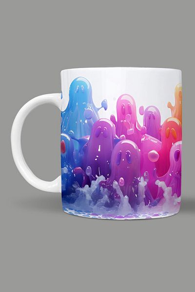 Fizello Cute Ghots - Cute Ghots Themed Mug