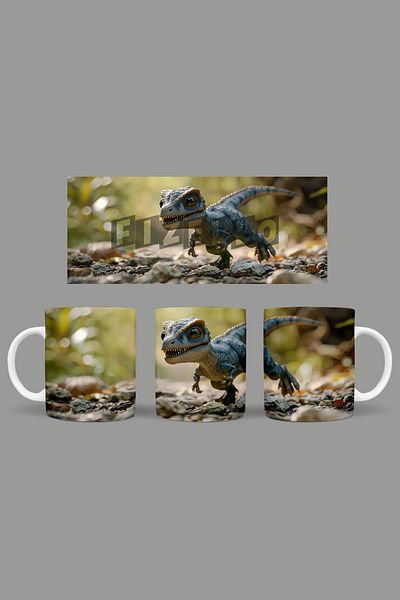 Fizello Cute Dinosaurs - Cute Dinosaur Themed Mug