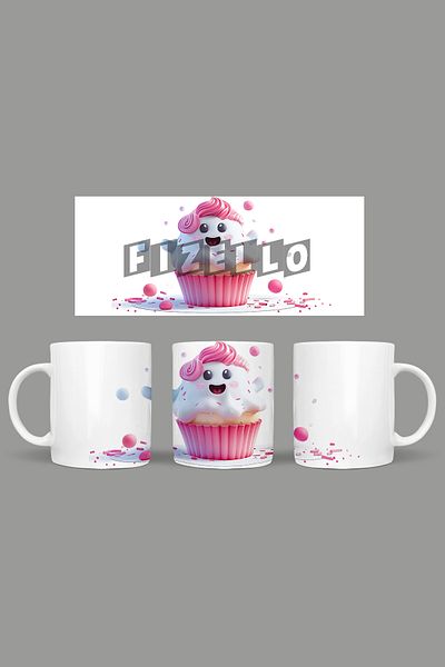 Fizello Cute Ghots - Cute Ghots Themed Mug
