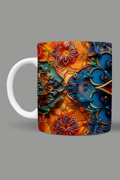 Fizello Mandala Themed Mug