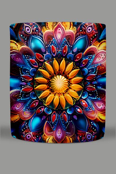 Fizello Mandala Themed Mug